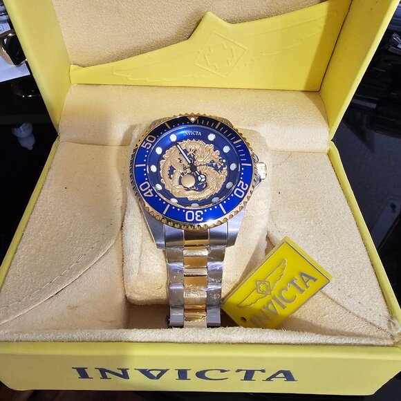 Gold Dragon Pro Diver Men Model 26491 - Men's Watch Automatic 47mm NWT Must see! - Picture 2 of 10